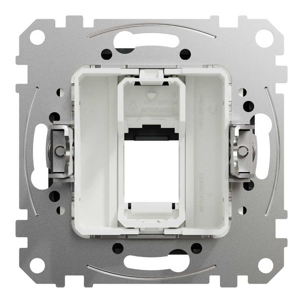 Центральна плата Schneider Sedna Design чорна 1-на Keystone ( SDD114421 )
